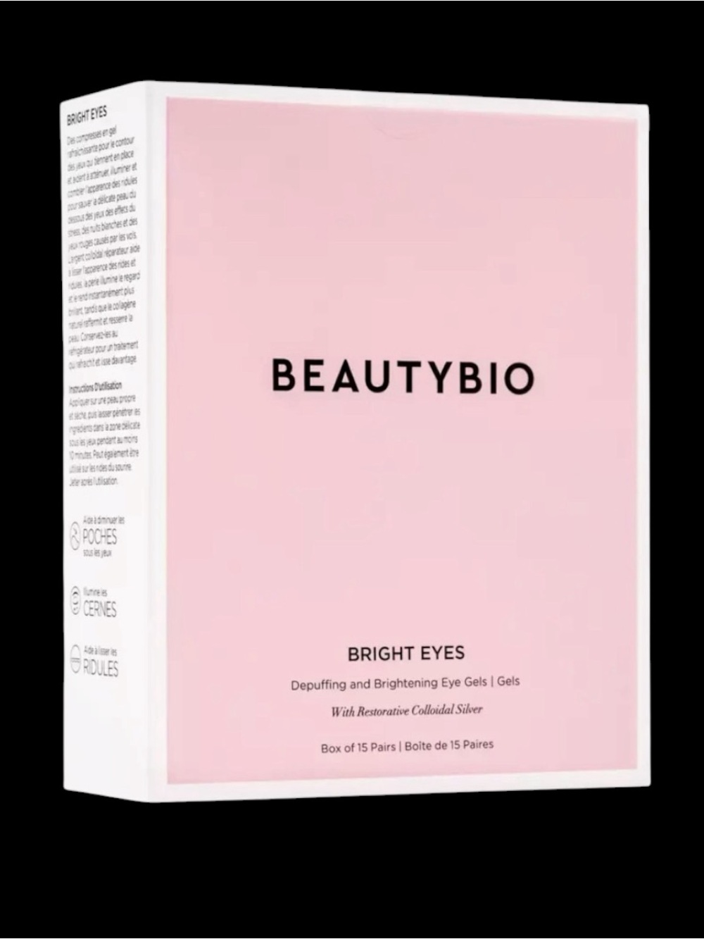 BeautyBio Bright Eyes Depuffing & Brightening Eye Gels NIB